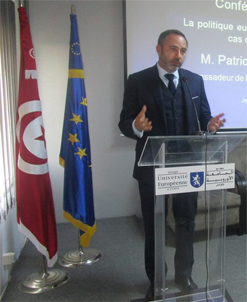 Patrice BERGAMINI, ambassadeur de l’Union Européenne à Tunis
