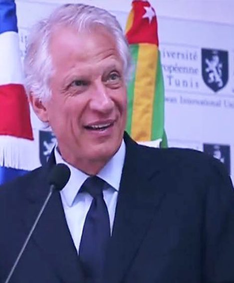 Dominique DEVILLEPIN, Ancien Premier Ministre Français